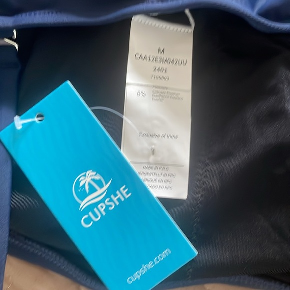 NWT!! Navy Swimsuit - Picture 3 of 5